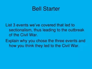 Bell Starter