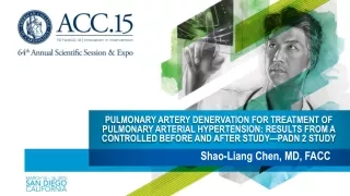 Shao-Liang Chen, MD, FACC