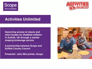 Activities Unlimited