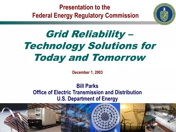presentation to the federal energy regulatory