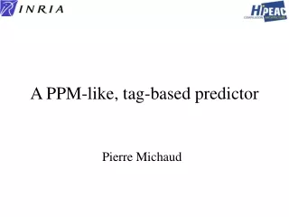 A PPM-like, tag-based predictor