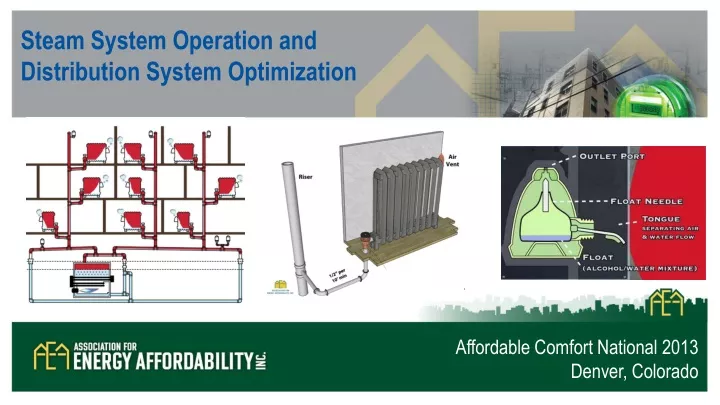 steam system operation and distribution system