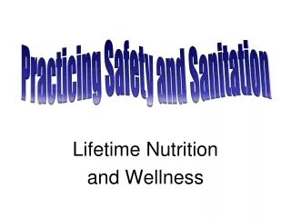 Lifetime Nutrition  and Wellness