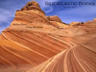 Siliciclastic Rocks Francis. 2014