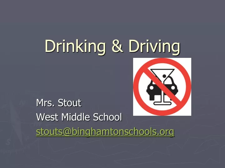 drinking driving