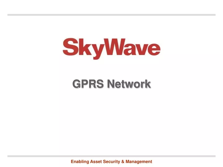 gprs network