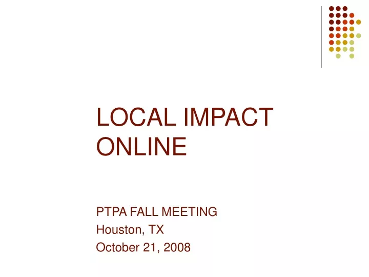 local impact online