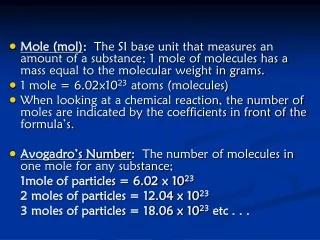 Calculating Molecular Formula