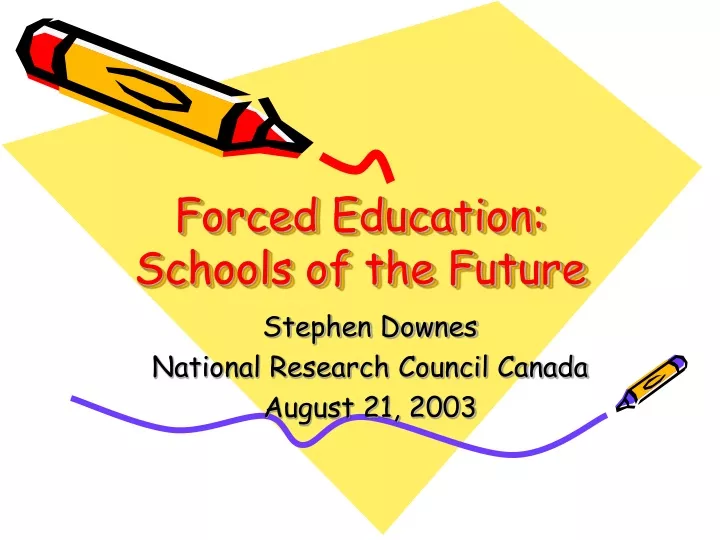 forced education schools of the future