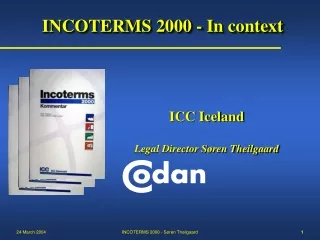 INCOTERMS 2000 - In context
