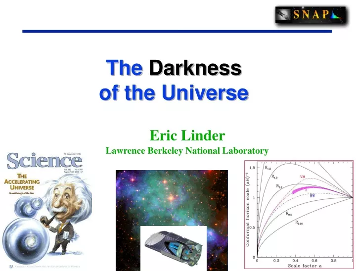 the darkness of the universe