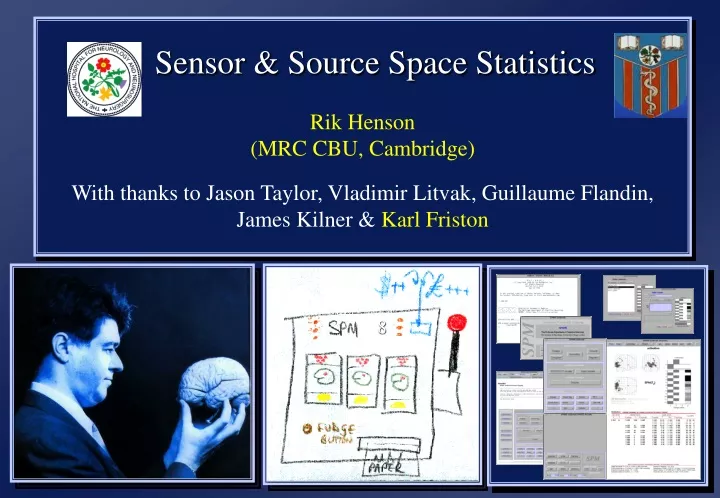 sensor source space statistics rik henson