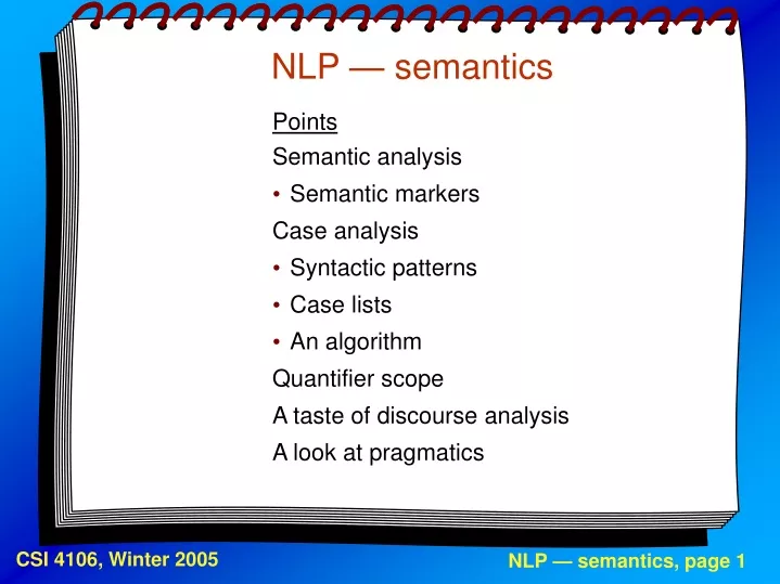 nlp semantics