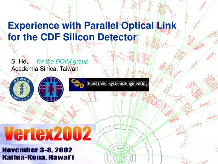 experience with parallel optical link