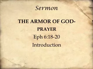Sermon