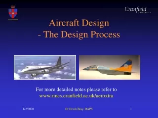 Aircraft Design - The Design Process