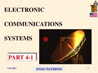 ELECTRONIC COMMUNICATIONS SYSTEMS