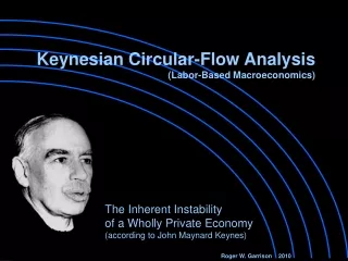 Keynesian Circular-Flow Analysis (Labor-Based Macroeconomics)