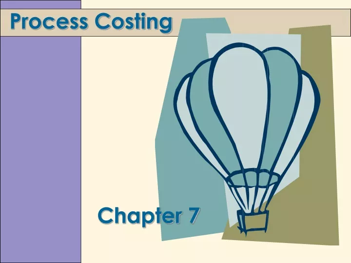 process costing