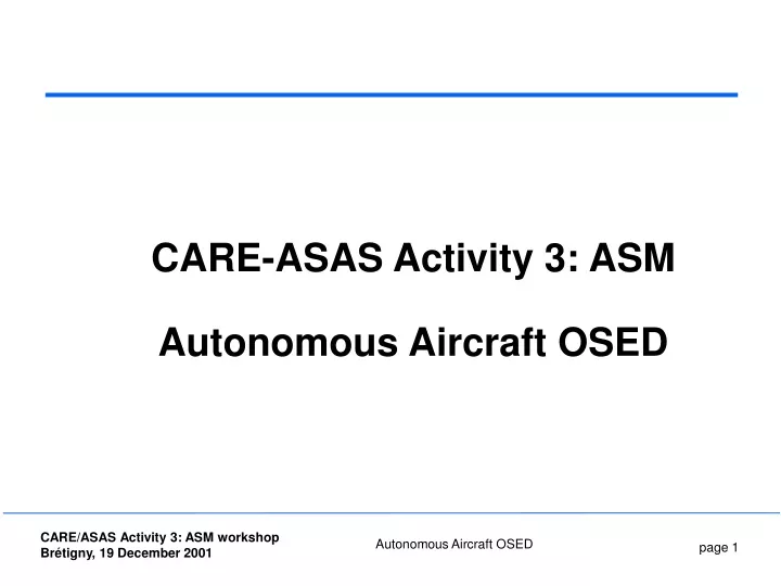 care asas activity 3 asm autonomous aircraft osed
