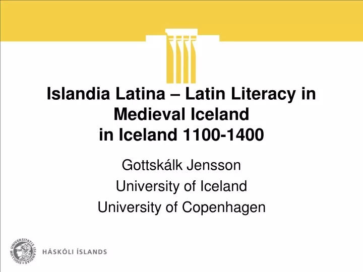 islandia latina latin literacy in medieval iceland in iceland 1100 1400