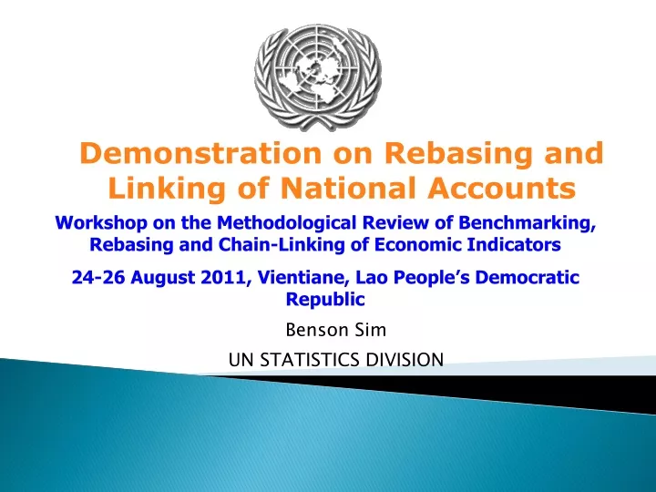 demonstration on rebasing and linking of national