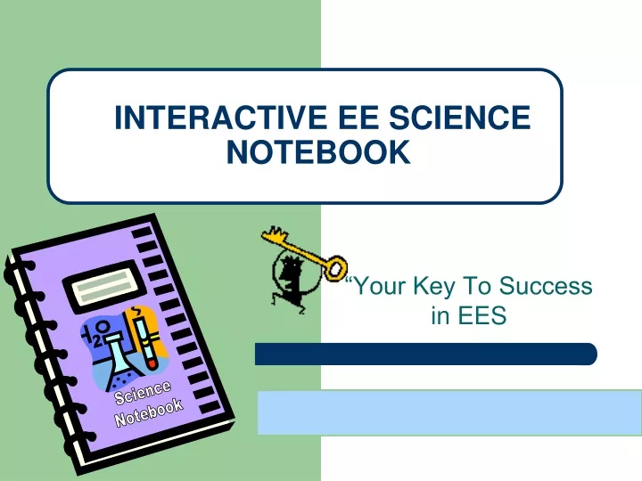 interactive ee science notebook