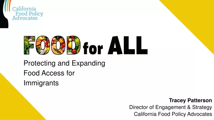 protecting and expanding food access