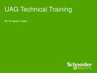 UAG Technical Training