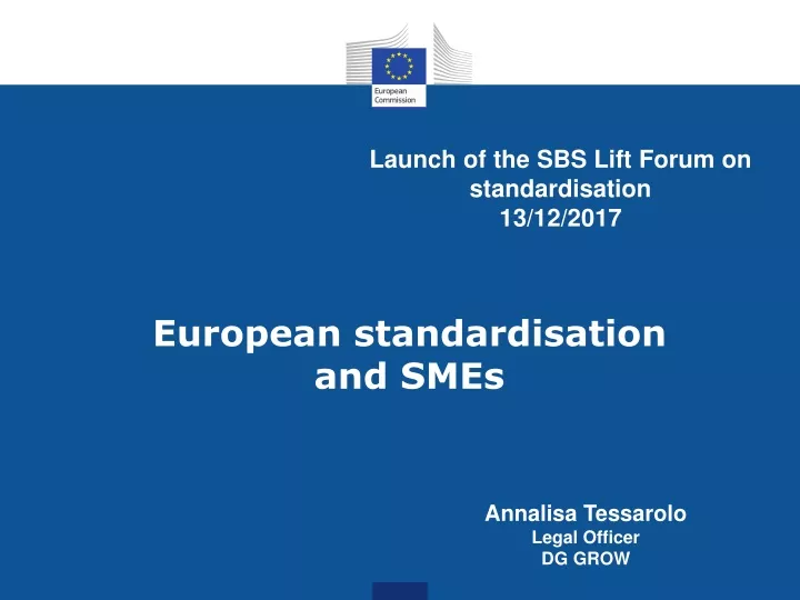 european standardisation and smes