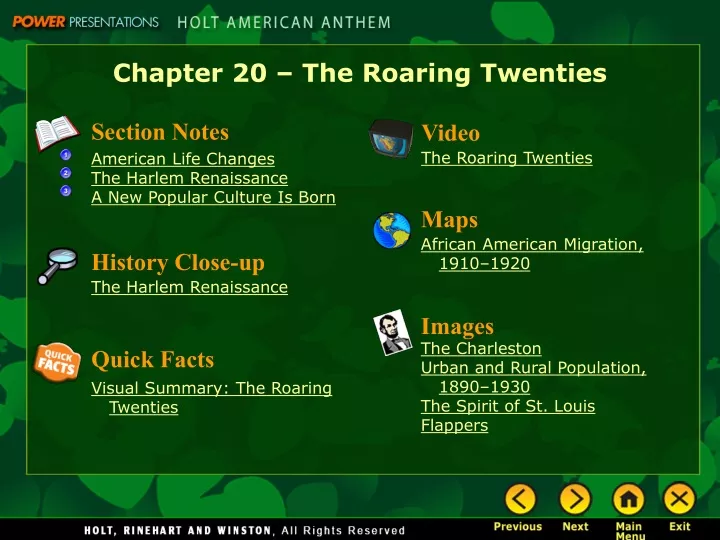 chapter 20 the roaring twenties