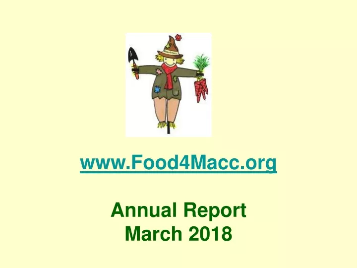 www food 4 macc org annual report march 2018