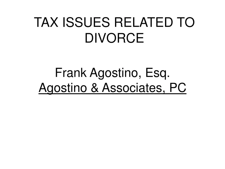 frank agostino esq agostino associates pc