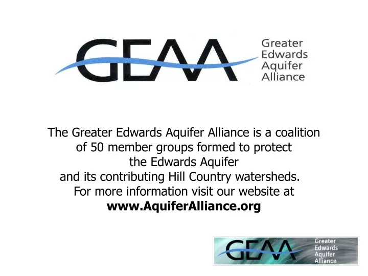 the greater edwards aquifer alliance