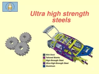 Ultra high strength steels