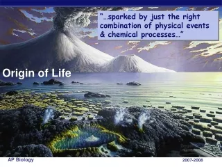 Origin of Life