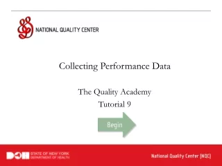 Collecting Performance Data
