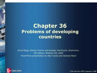Chapter 36 Problems of developing countries