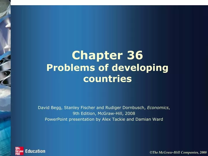 chapter 36 problems of developing countries