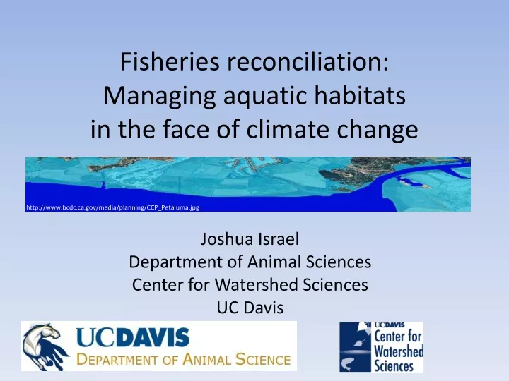 fisheries reconciliation managing aquatic habitats in the face of climate change