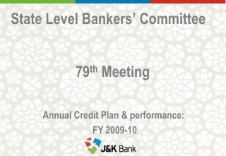 State Level Bankers’ Committee