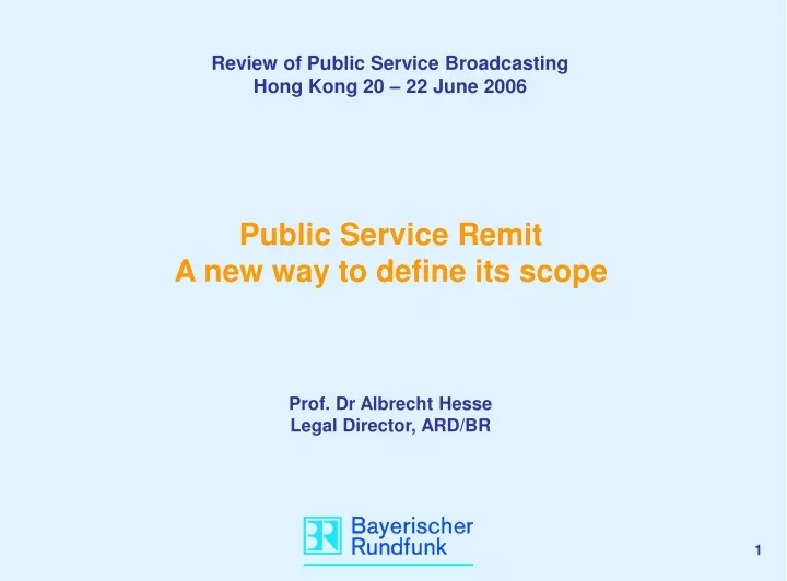 review of public service broadcasting hong kong