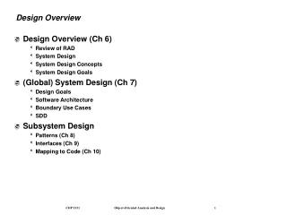 Design Overview