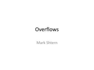 Overflows