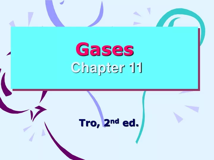 gases chapter 11