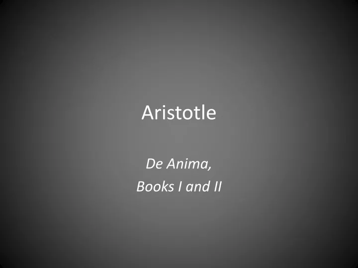 aristotle