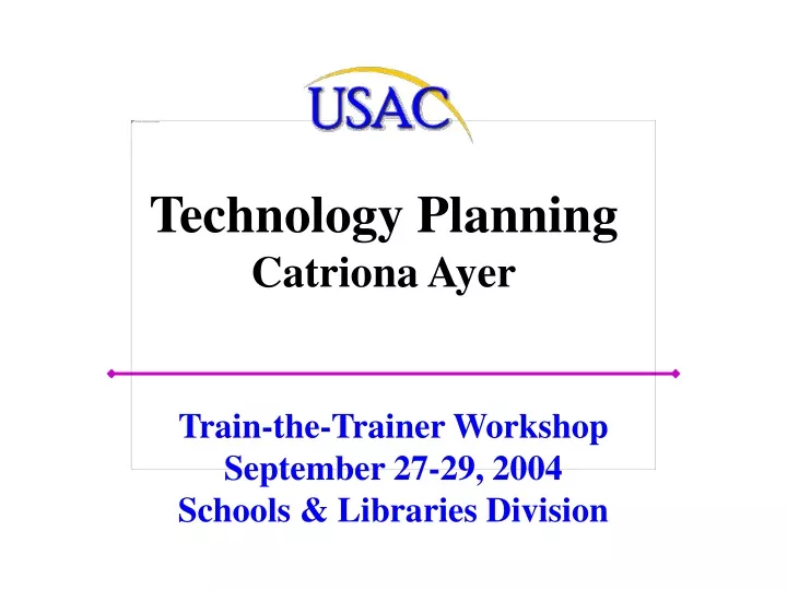 technology planning catriona ayer