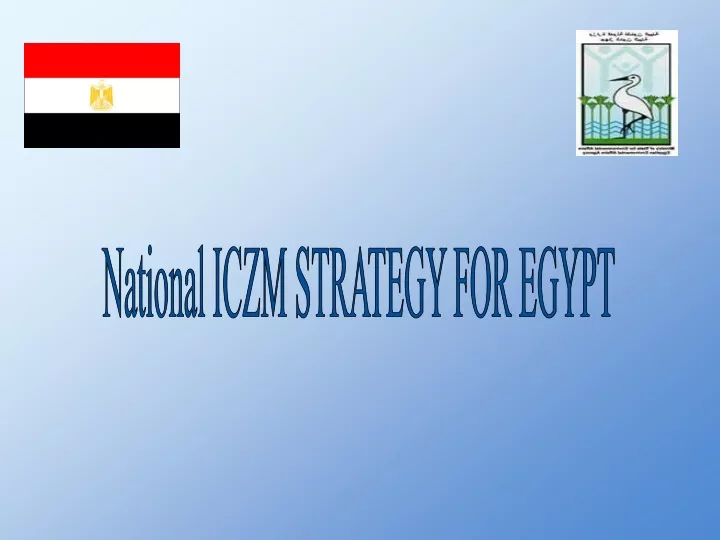 national iczm strategy for egypt
