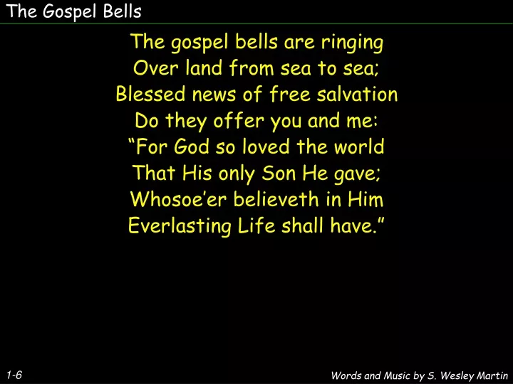 the gospel bells