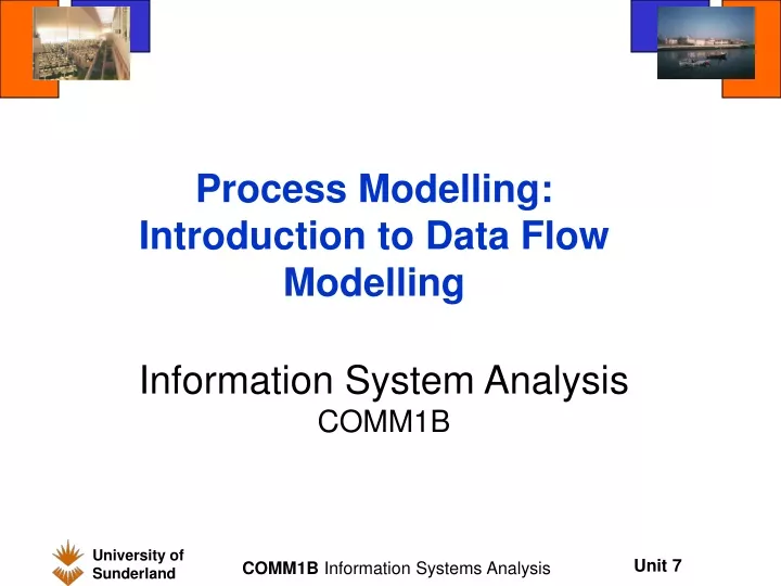 process modelling introduction to data flow modelling